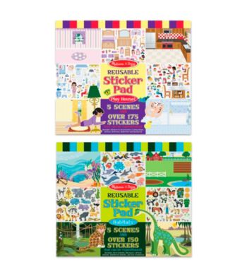 Melissa & Doug® Reusable Sticker Pad Bundle