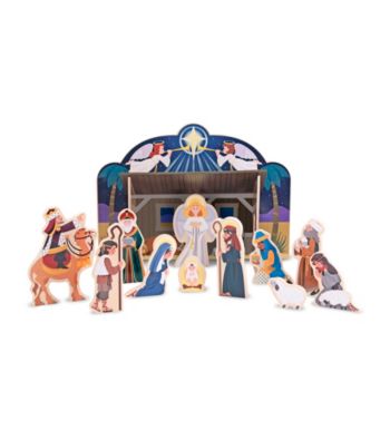 Melissa & Doug® Wooden Nativity Set