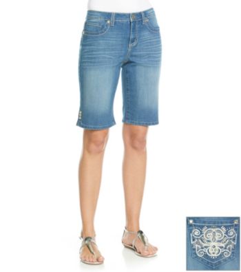 Nine West Vintage America Collection® Embellished Bermuda Shorts