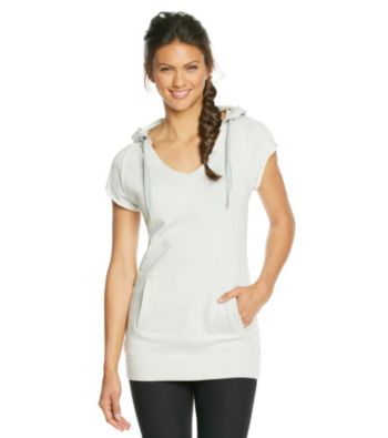Calvin Klein Performance Striped V-Neck Hoodie