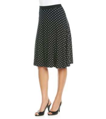 Rafaella® Polka Dot Skirt