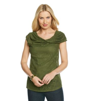 Skye's The Limit® Lace Woven With Tank