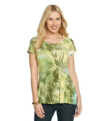 Skye's The Limit® Printed Woven Tee