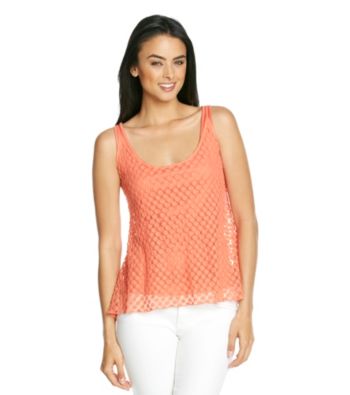 Skye's The Limit® Layer Woven Knit Top