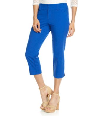 AGB® Solid Cropped Pant