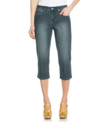 Relativity® Petites' Denim Capri