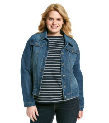 Relativity® Plus Size Denim Jacket