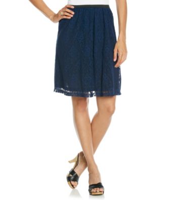 Relativity® Petites' Lace Skirt