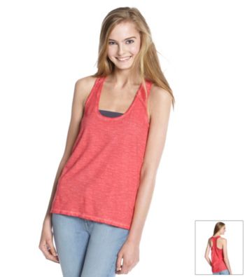 Mambo® Juniors' Lace Racerback Tank Top