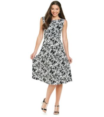 Jessica Howard® Floral Print Knit Dress