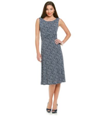 Jessica Howard® Petites' Vine Print Dress