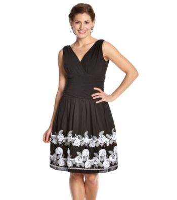 S.L. Fashions Petites' Embroidered Party Dress