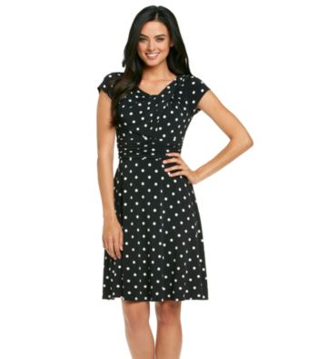 Jessica Howard® Petites' Dot Print Dress