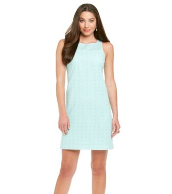 Muse Eyelet Sheath Dress