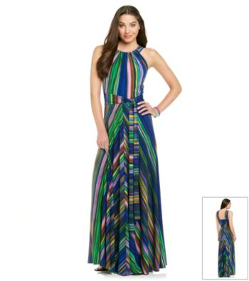 Muse Striped Maxi Dress Women's