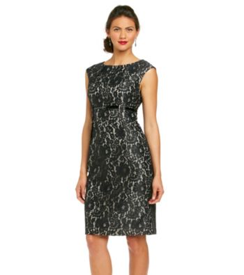 Calvin Klein Lace Sheath Dress