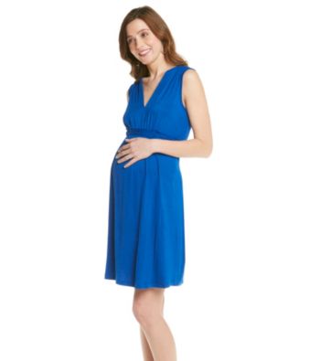 Three Seasons Maternity™ Solid V-Neck Dress