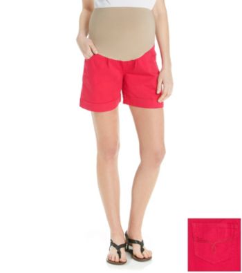 Three Seasons Maternity™ Twill Cuff Short