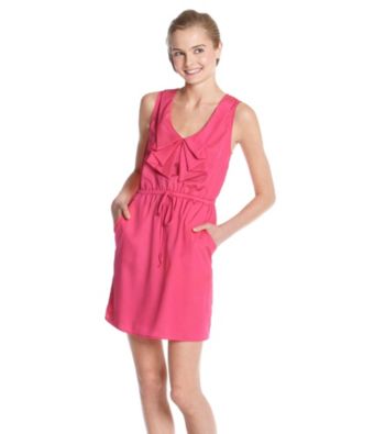 Be Bop Juniors' Drape Neck Dress