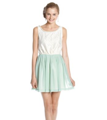 Rampage® Juniors' Pleated Dress