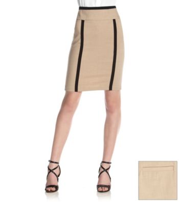XOXO® Juniors' Piped Pencil Skirt