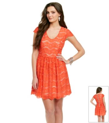 Kensie® Floral Lace Dress