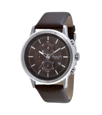 Kenneth Cole New York® Men's Brown Chronograph Watch
