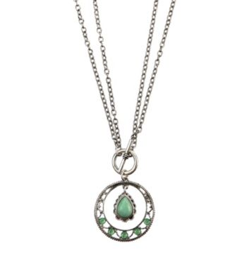 Nine West Vintage America Collection® Seafoam Green Convertible Short to Long Pendant