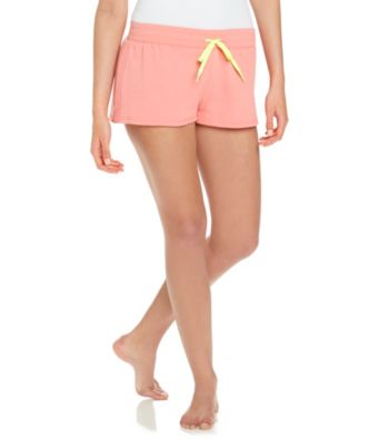 Steve Madden Calypso Coral French Terry Knit Shorts