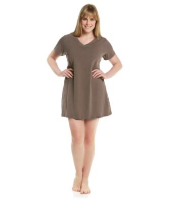 Jockey® Plus Size V-Neck Sleepshirt