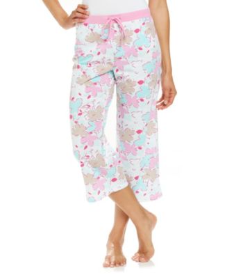 Jockey® Sixties Floral Knit Capris