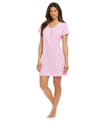 Jockey® Pink Combo Dot Knit Sleepshirt