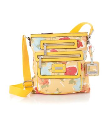 Tyler Rodan™ Water Floral Yellow Burke Crossbody