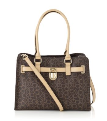 Calvin Klein® Modena Monogram Satchel