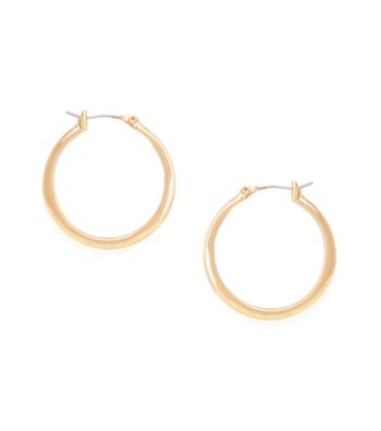 Kenneth Cole® Shiny Goldtone Small Hoop Earrings