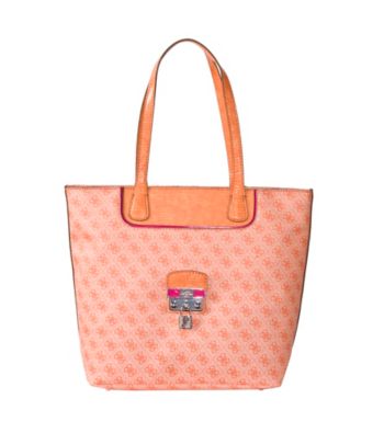 Guess Orange Hewitt Small Carryall