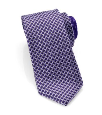 Perry Ellis Portfolio® Men's Purple Positano Micro Tie