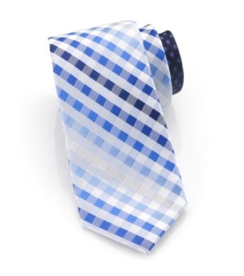 Perry Ellis Portfolio® Men's Navy Luce Plaid Tie