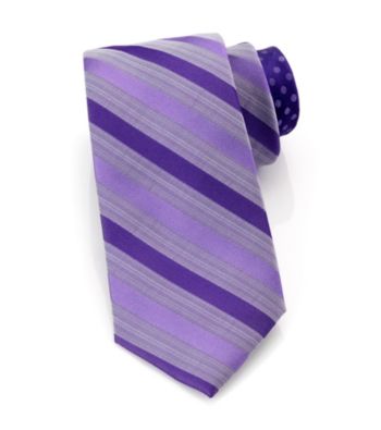 Perry Ellis Portfolio® Men's Purple Cuma Stripe Tie