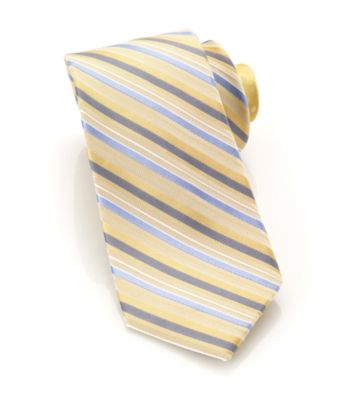 Perry Ellis Portfolio® Men's Yellow Campania Stripe Tie