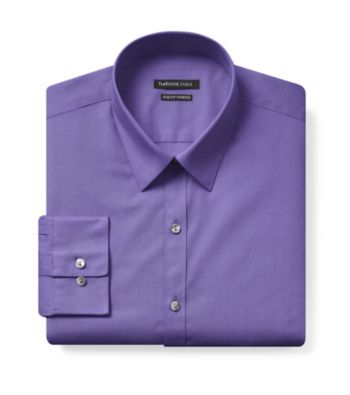 Van Heusen® Men's Plum Long Sleeve Dress Shirt