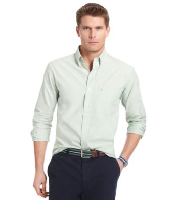 Izod® Men's Seacrest Long Sleeve Solid Button Down