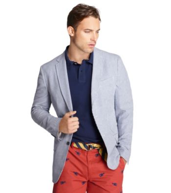 Izod® Men's Blueprint Seersucker Blazer