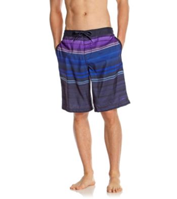 Speedo® Men's Prism Violet Horizon Ombre E-Board Shorts