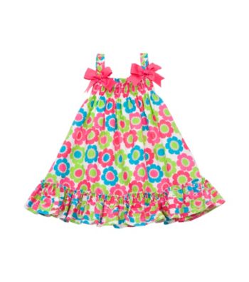 Rare Editions® Baby Girls' Bright Multi Floral Dress