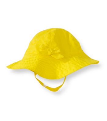 Carter's® Baby Girls' Yellow Poplin Sunhat