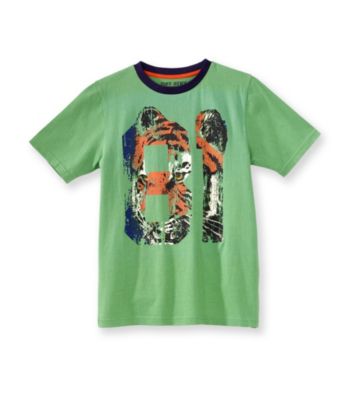 Ruff Hewn Boys' 8-20 Green Ivy Short Sleeve 