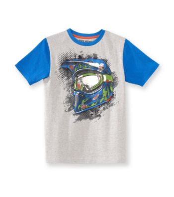 Ruff Hewn Boys' 8-20 Grey Heather Short Sleeve 