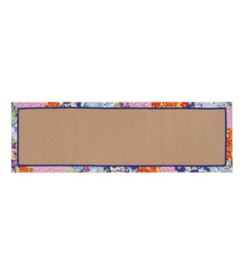 Extra Weave USA Quilt Border Jute Rug