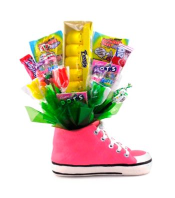 Sweets in Bloom® Pink Hippity Hop - Easter Sneaker Snacker